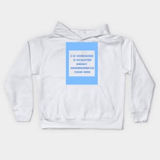 Striped meme Kids Hoodie